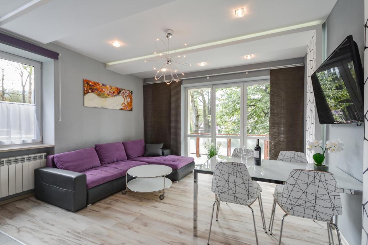 Apartament Rodzinny Hrabiego - Sauna, Centrum Zakopanego Ul Zamoyskiego, Balkon, 2 Sypialnie, Parking, Gorne Krupowki Exteriér fotografie